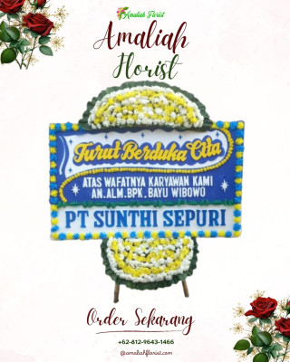Papan Bunga Duka di Buton